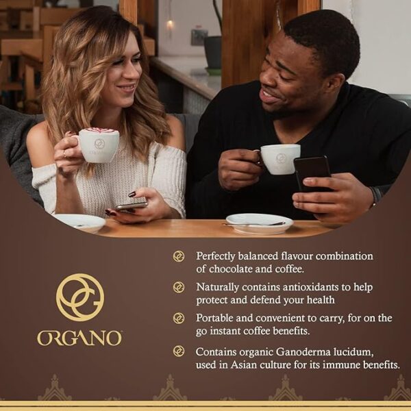 ORGANO Gourmet Cafe Mocha (15 sachets) - Image 4